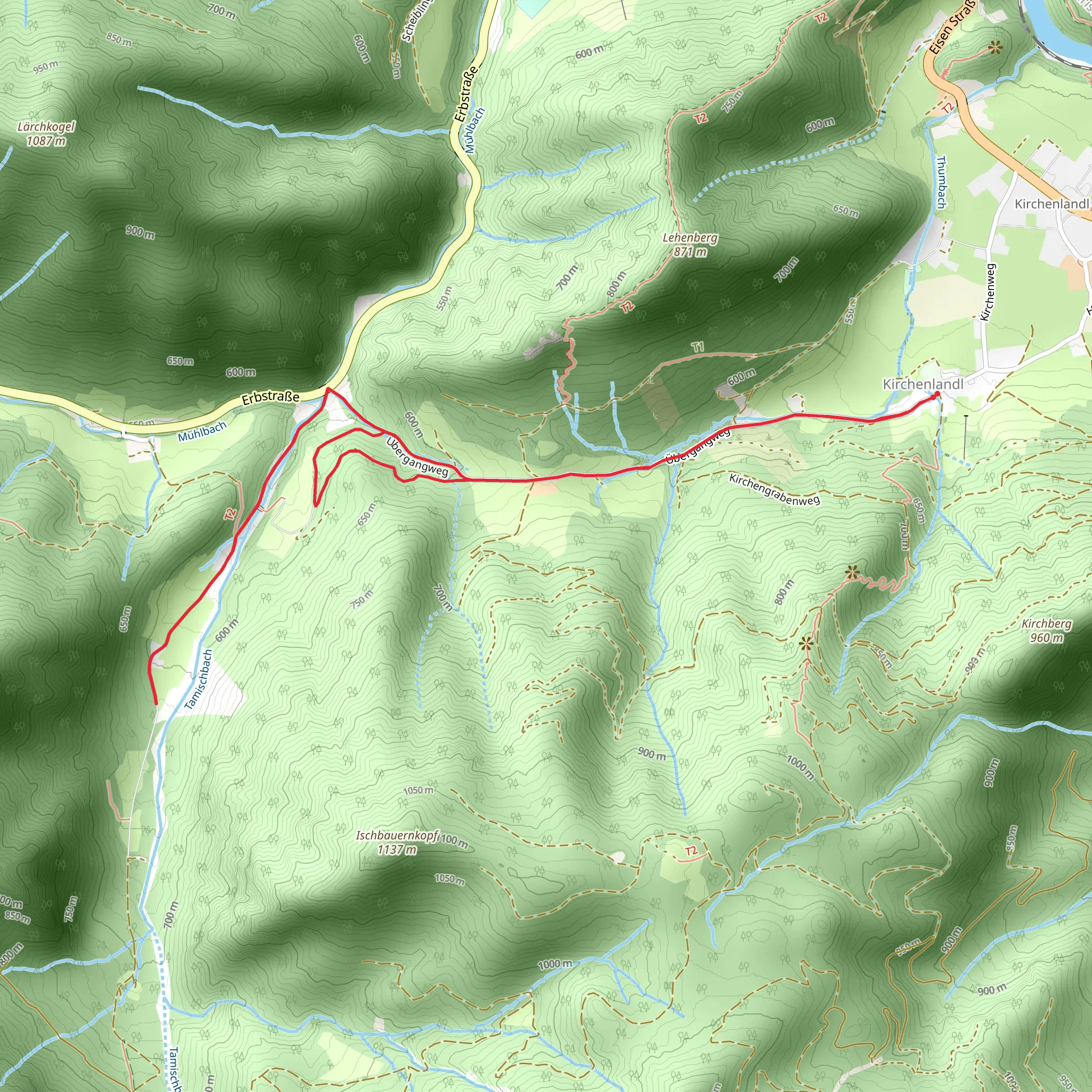 Landler Country Walk - 10 mobile static map