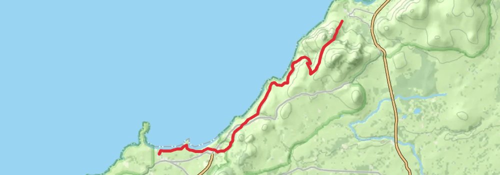 Wales Coast Path stage 20 Map