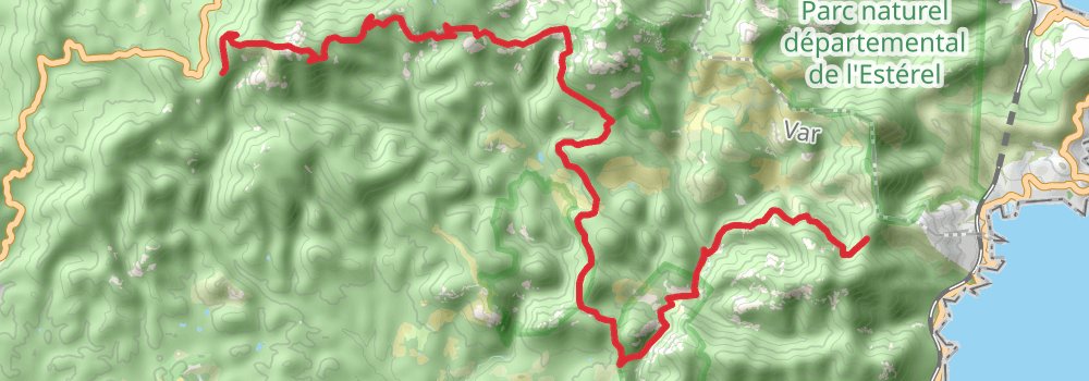 GR 51 stage 13 Map