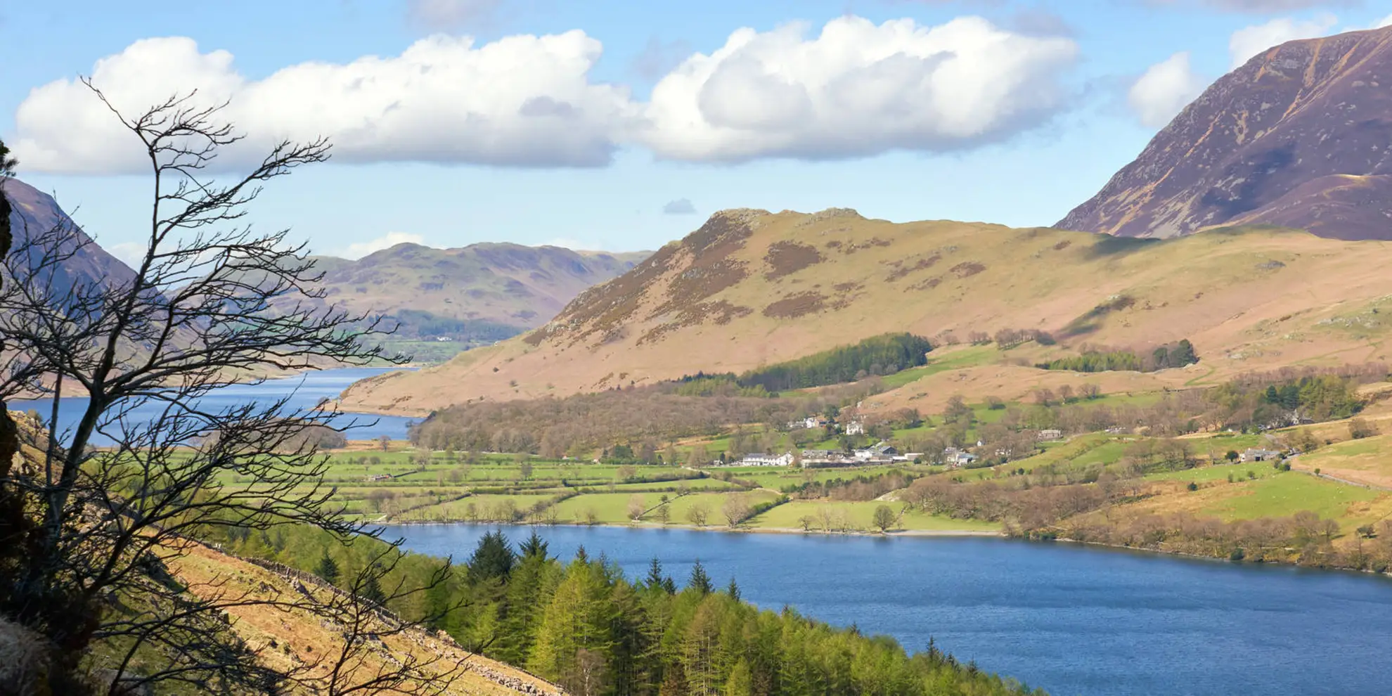 An image depicting the trail Buttermere to Rannerdale Walk and its surrounding area.