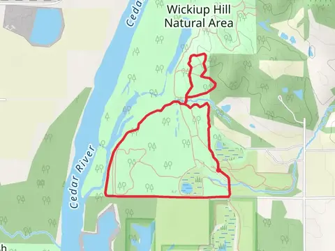 Cedar River Loop Overlook