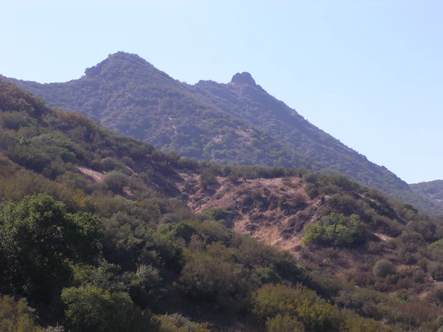 An image depicting the trail Ladyface Mountain and its surrounding area.