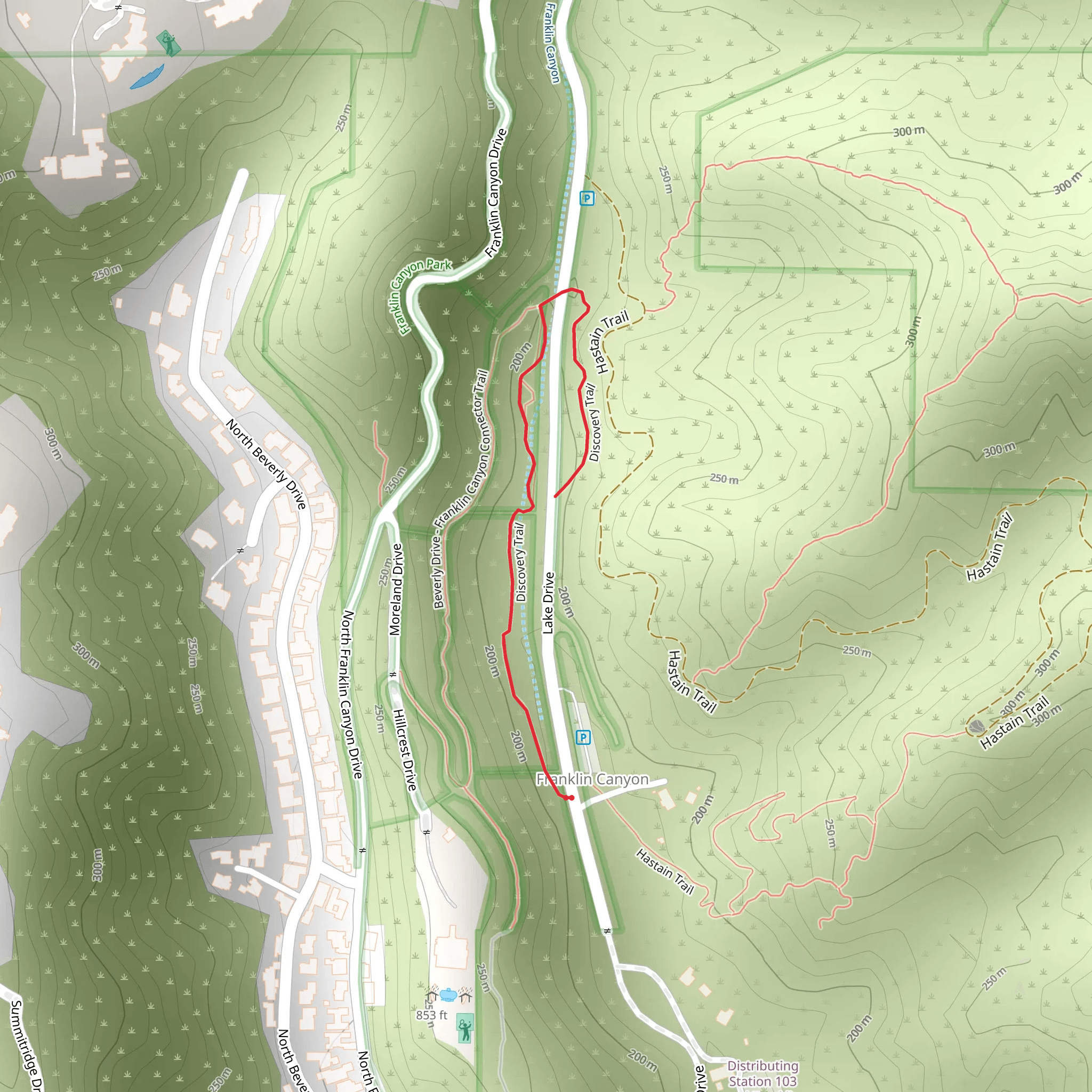 Discovery Trail mobile static map