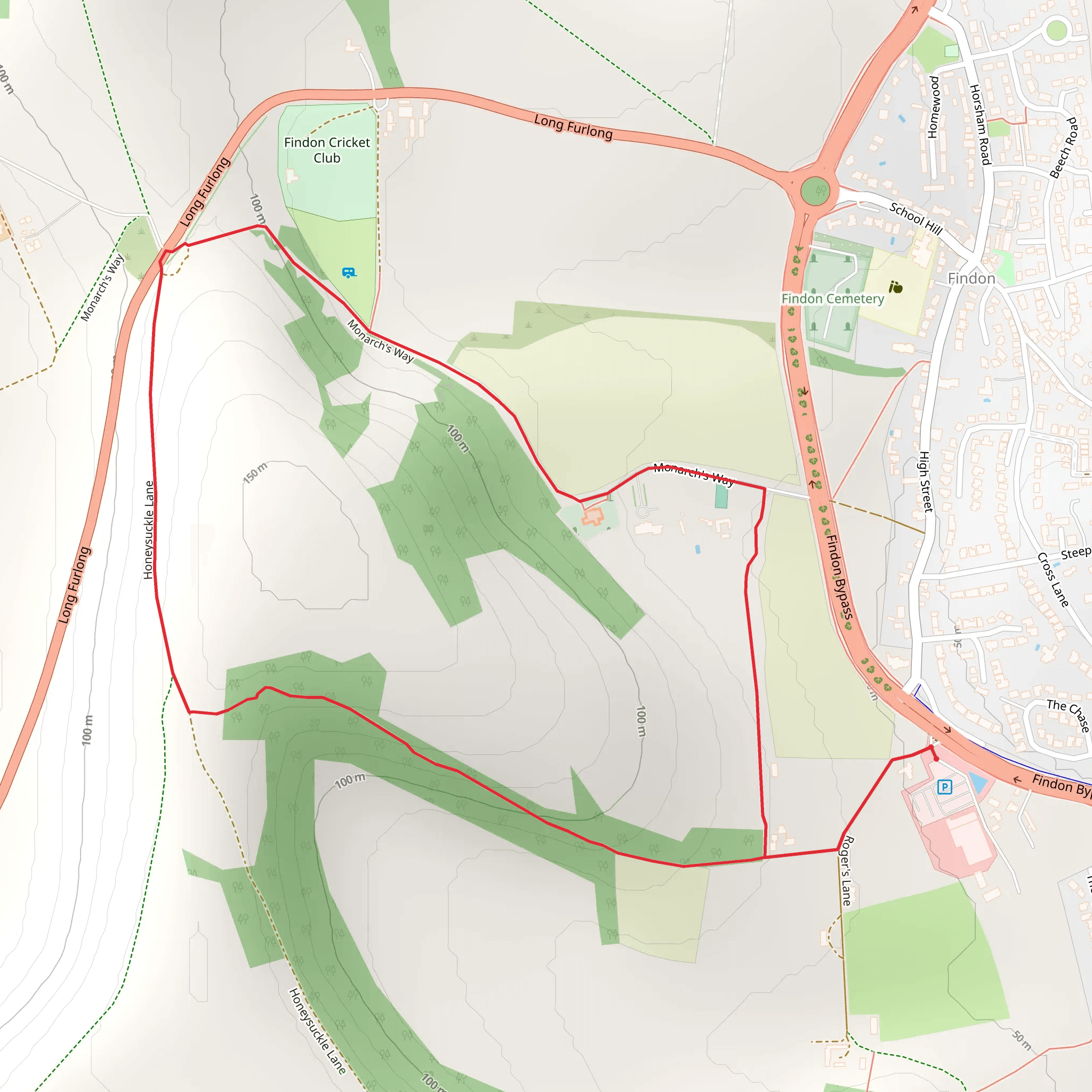 Wild Heart Hill Loop mobile static map