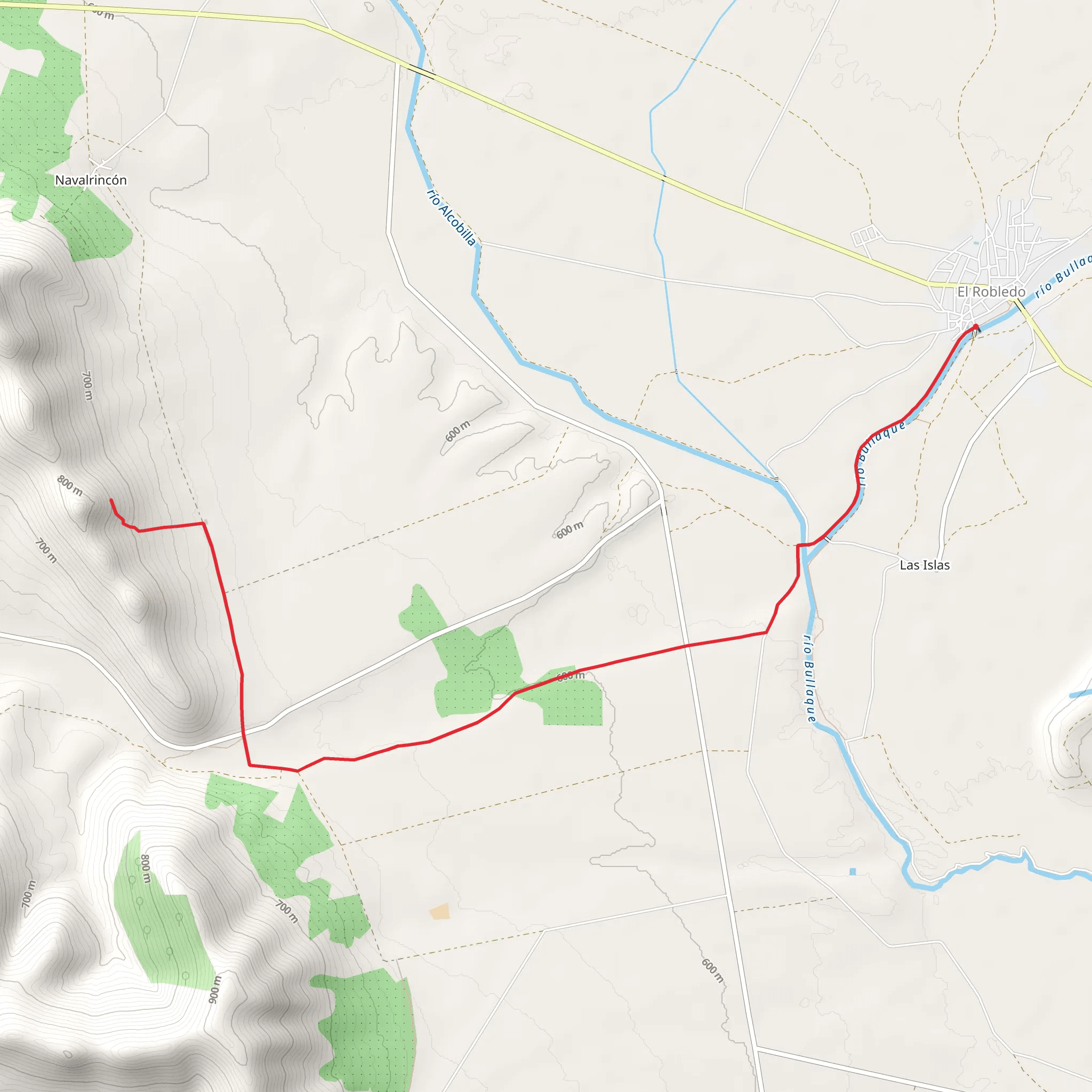 El Robledo - Moorish Cave PR CR 42 mobile static map