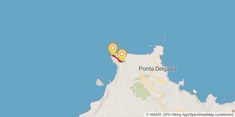 Great Route of Flores spur 1 Map