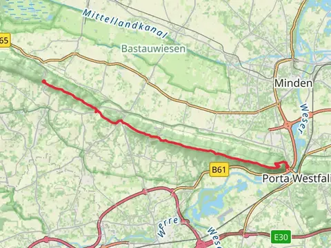 Schnathorster Berg to Barkhausen Walk via Muhlensteig