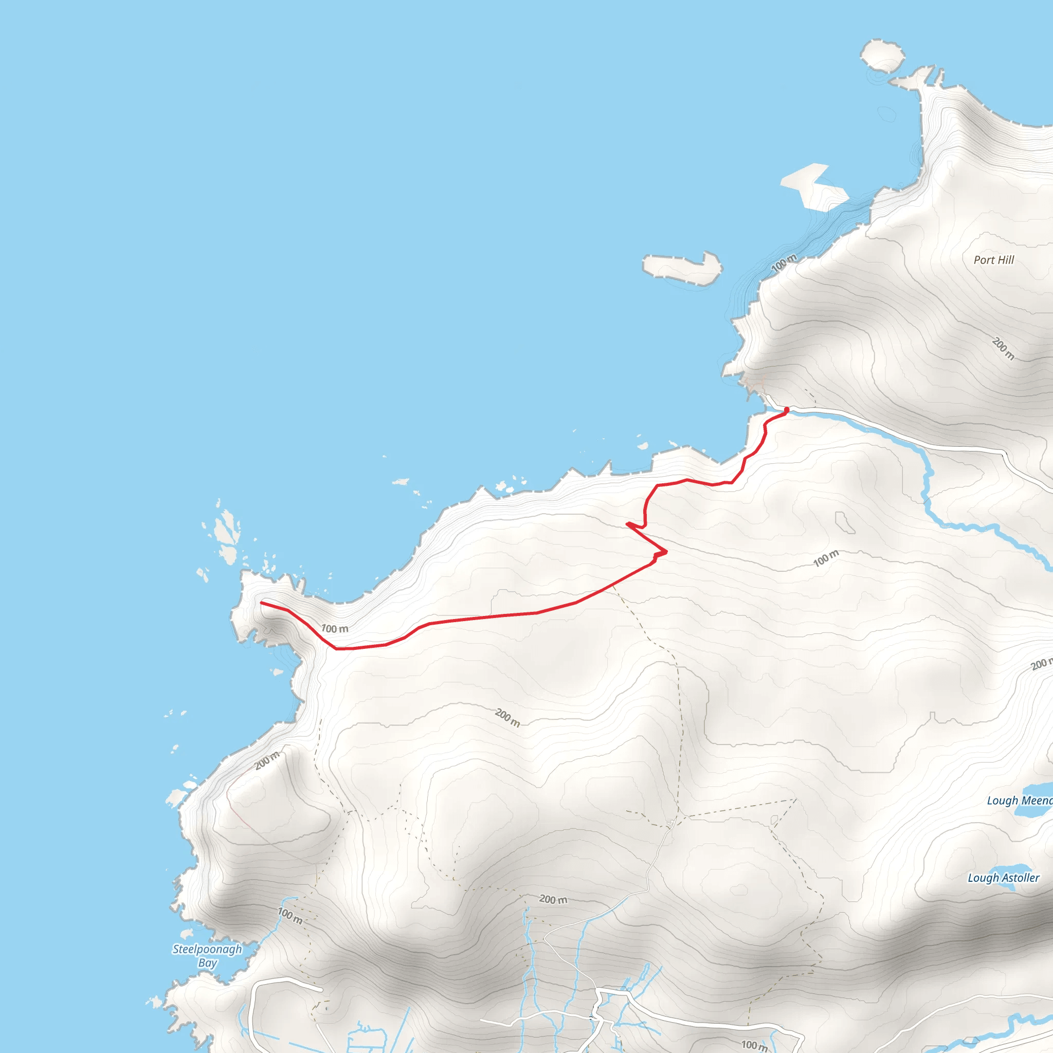 The Sturrall Walk mobile static map
