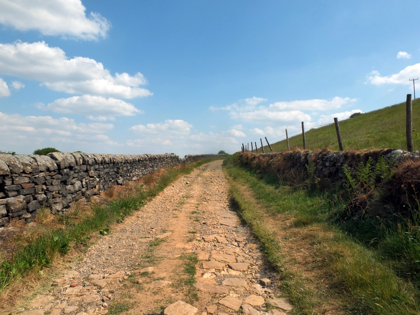 An image depicting the trail West Mendip Way and its surrounding area.