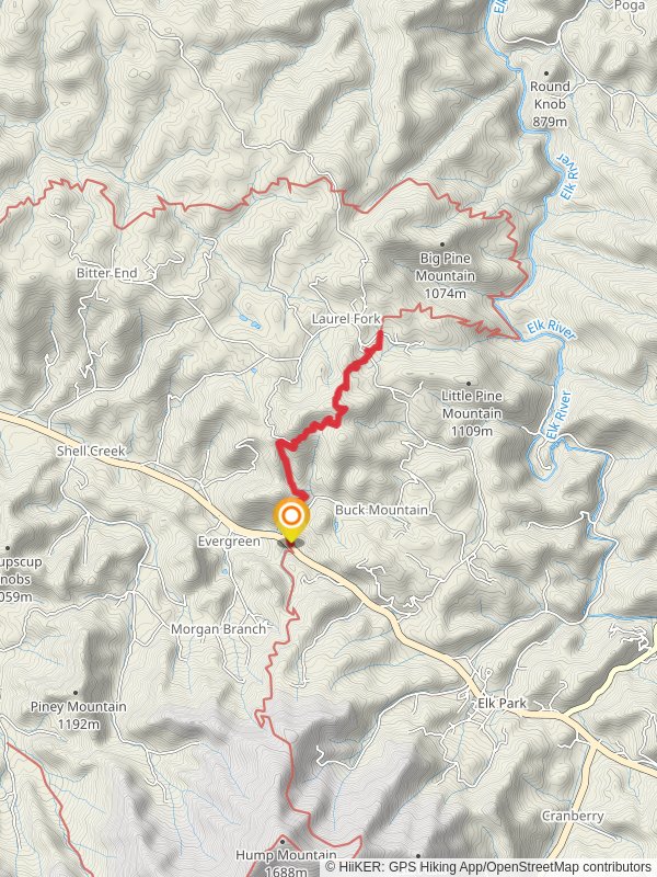 Bear Branch via Appalachian Trail