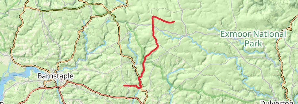 Tarka Trail stage 6 Map