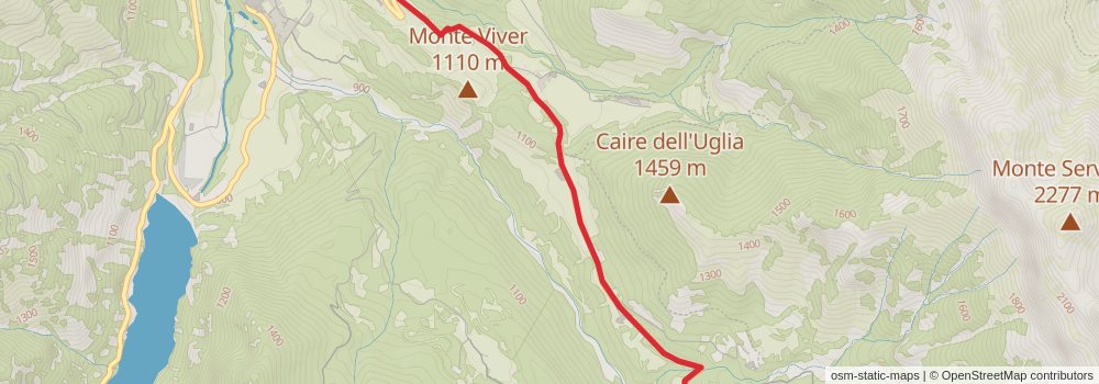 Sentiero Italia - Alps Section stage 176 Map