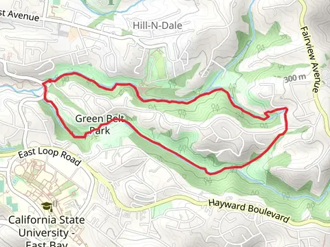 East Avenue and Ward Creek Road Loop Trail