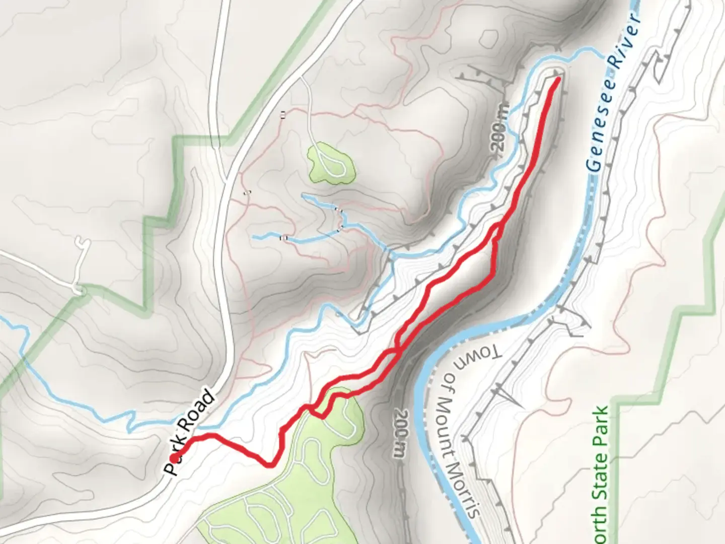 An image depicting the trail Kisil Point Trail Loop and its surrounding area.