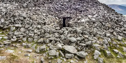 An image depicting the trail Seefinn - Seefingan - Corrig - Seechon and its surrounding area.