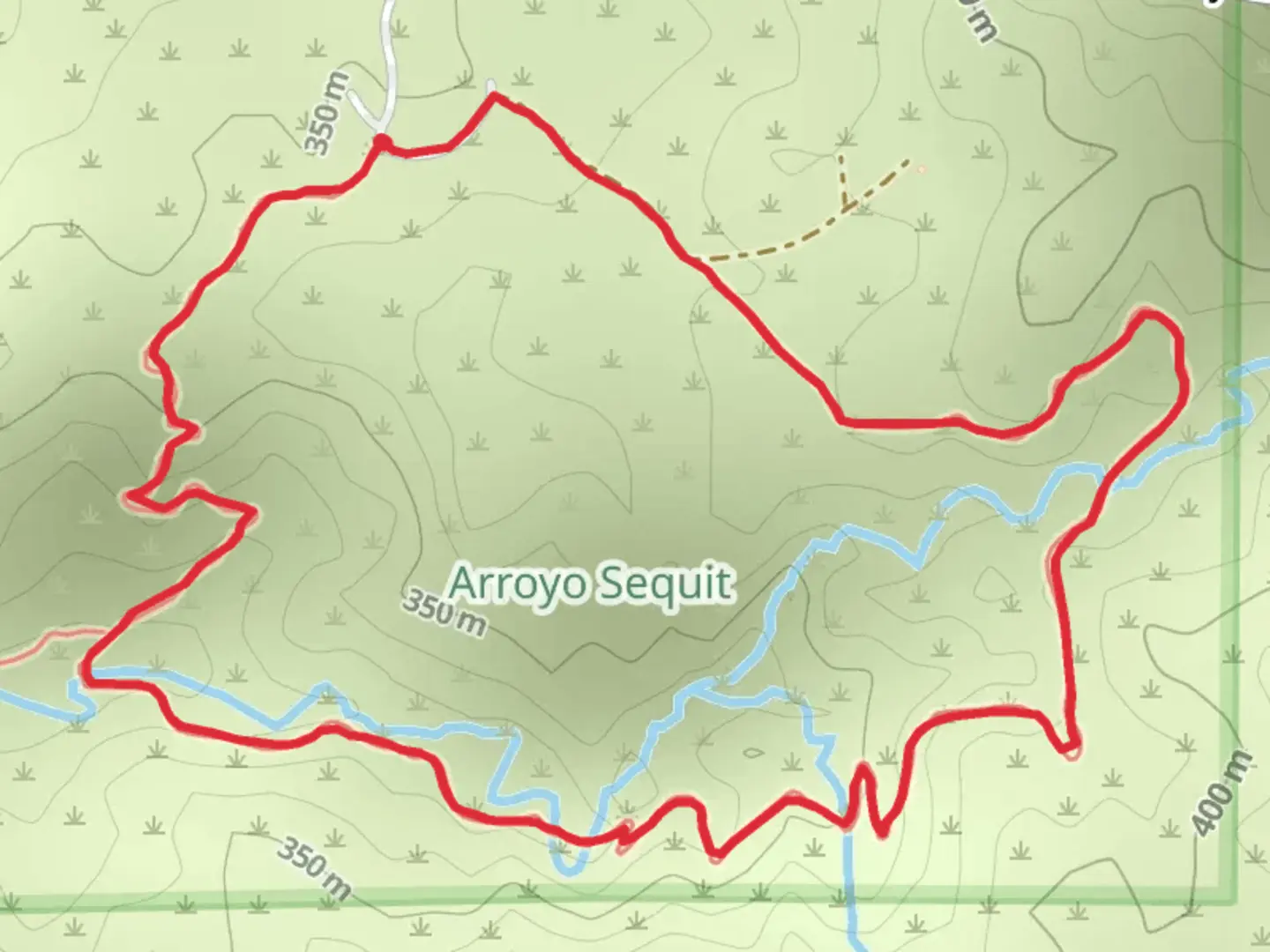 An image depicting the trail Arroyo Sequit Loop Trail and its surrounding area.