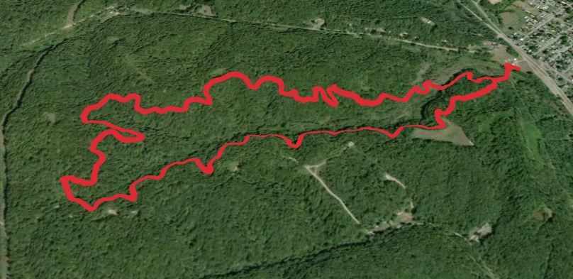 Coal Train Trail via God Pile Loop Trail