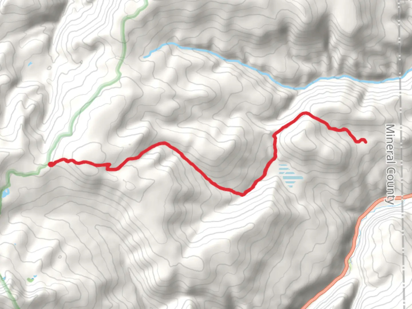 An image depicting the trail Decker Trail and its surrounding area.