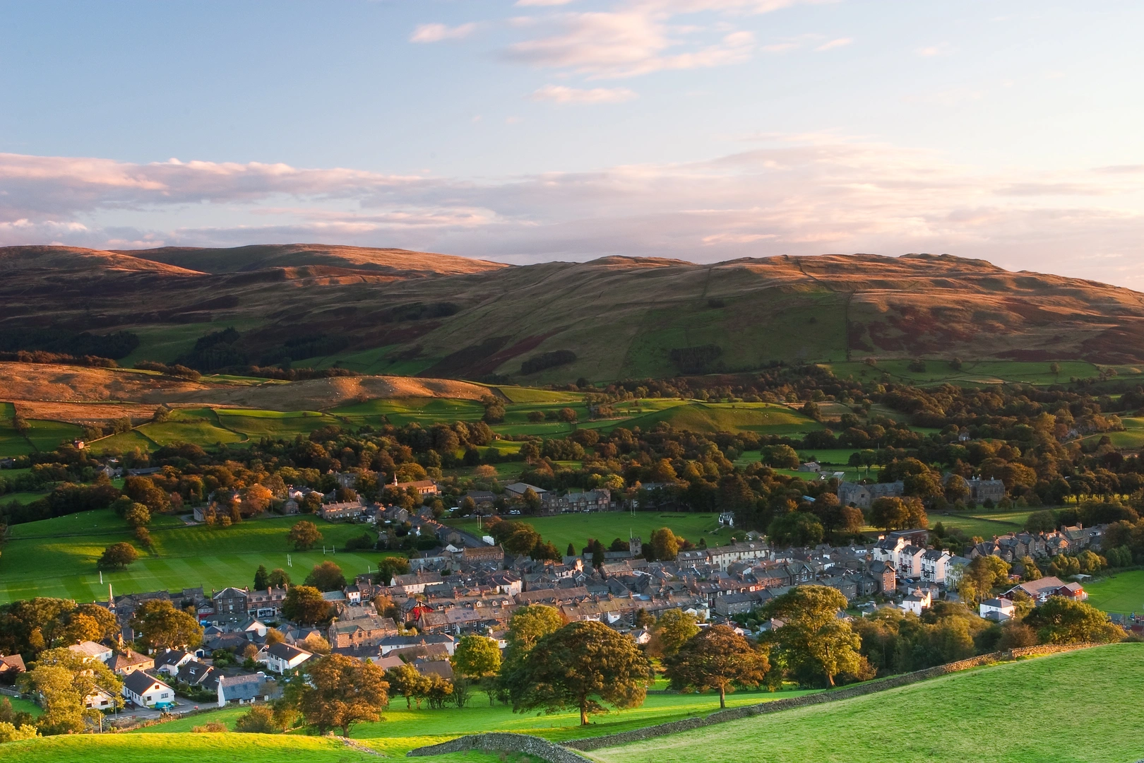 An image depicting the trail Great Cautley Loop from Sedbergh and its surrounding area.