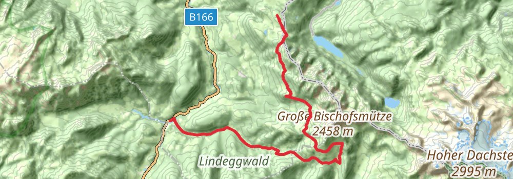Via Alpina - Purple Trail stage 34 Map