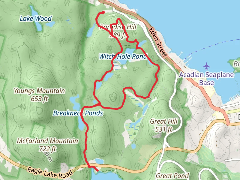 Eagle Lake and Witch Hole Pond Loop