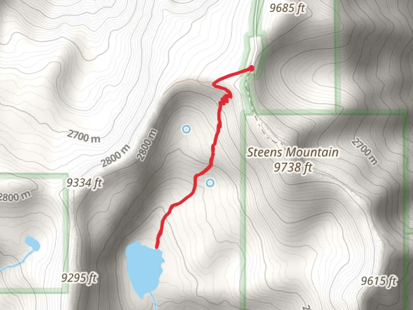 An image depicting the trail Wildhorse Lake Trail and its surrounding area.