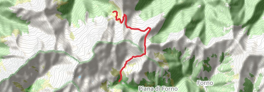 Grande Traversata delle Alpi stage 10 Map