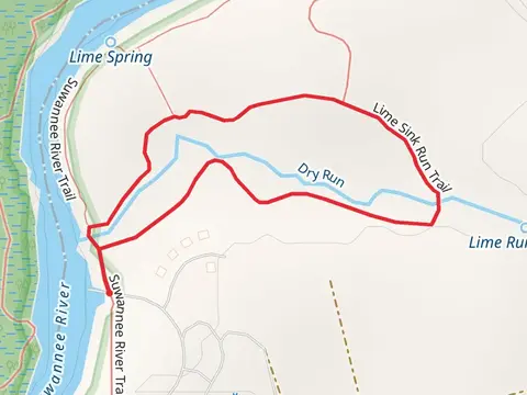 Lime Sink Run Loop Trail