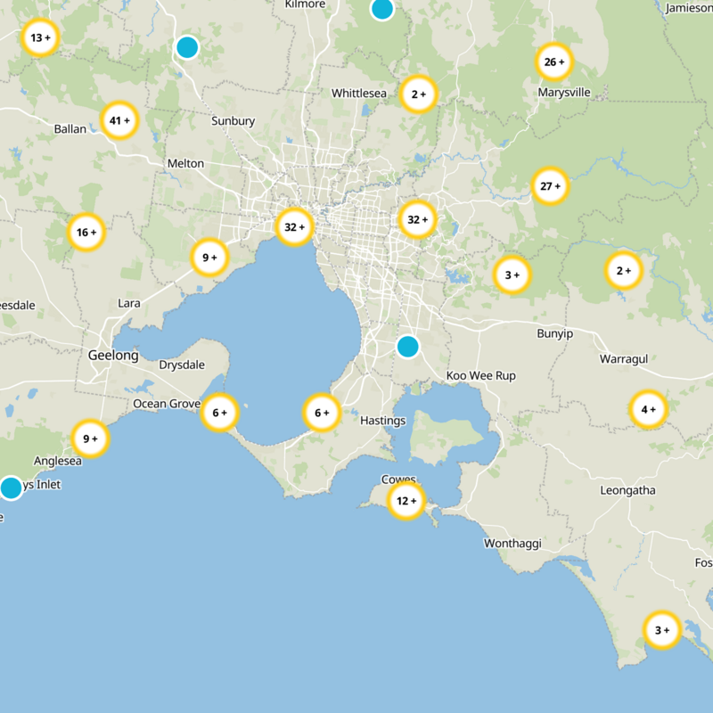 Frankston Static Map