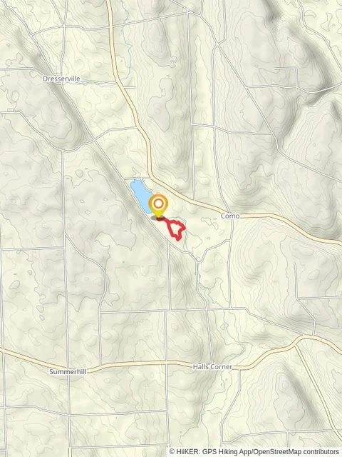 Lake Como Outlet Loop Trail