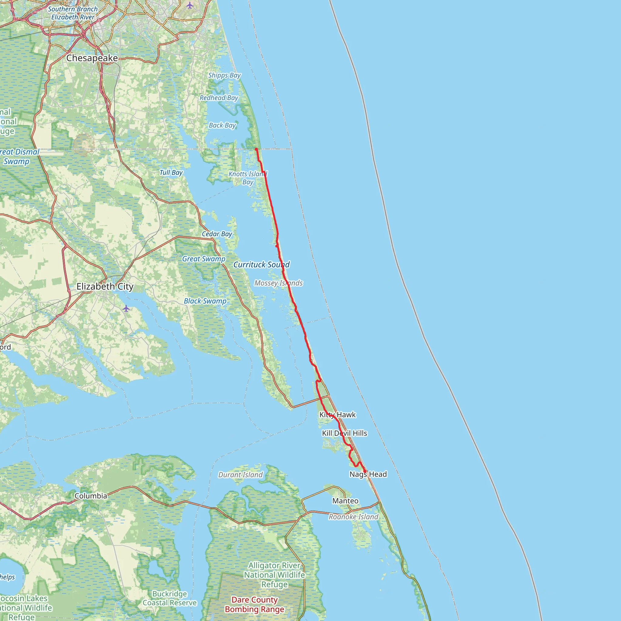Jockey's Trail mobile static map