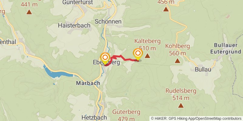 Nibelungensteig alt 3 Map