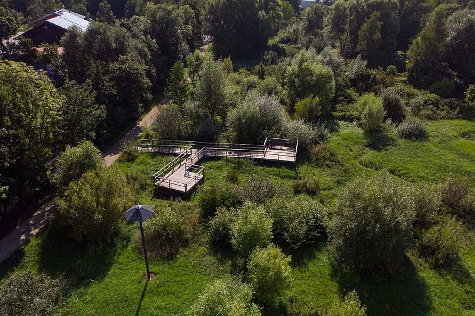 An image depicting the trail Seewiesen Loop via Heidenheimer Straße and its surrounding area.