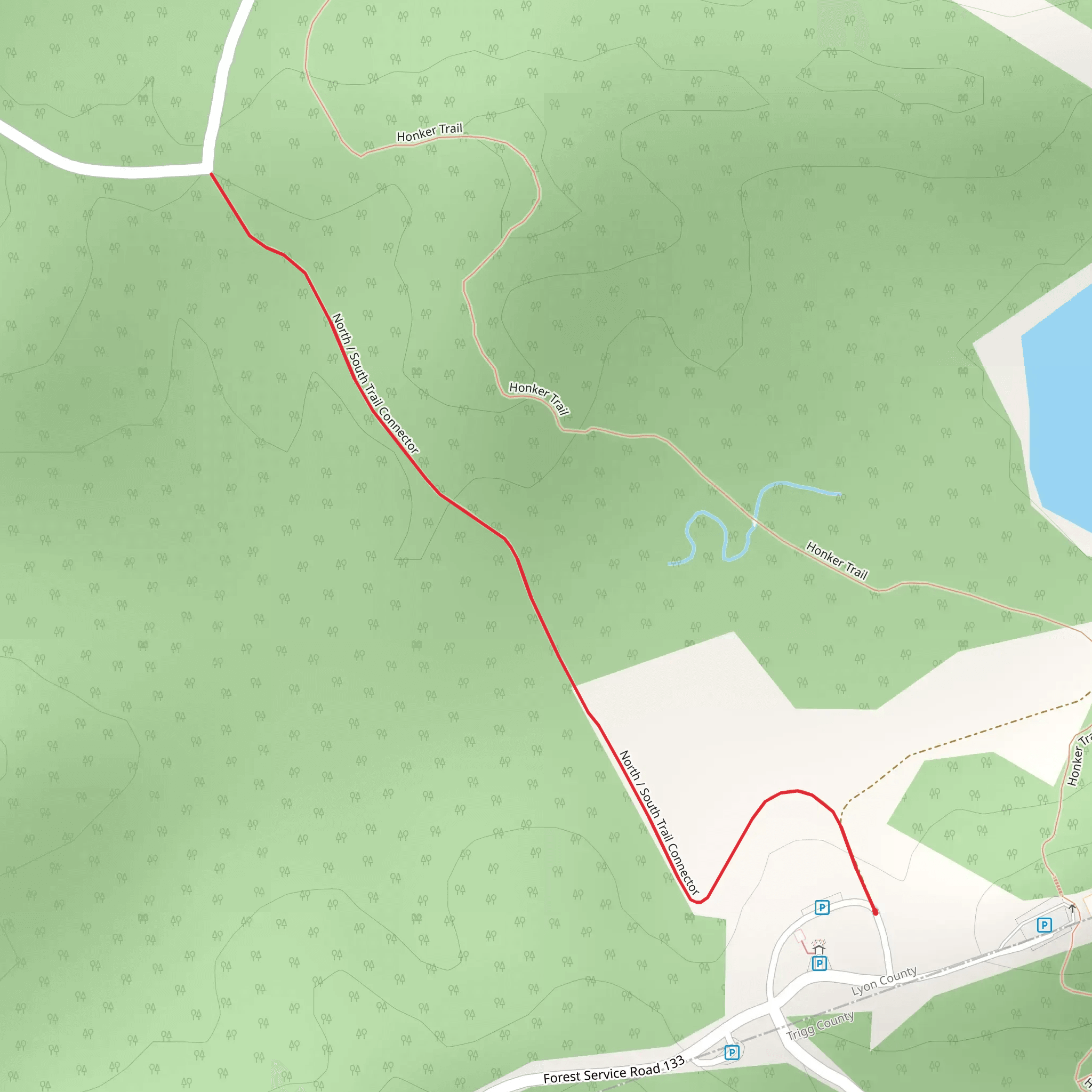 Nature Station Walk mobile static map