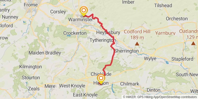 Greater Ridgeway Trail stage 8 Map