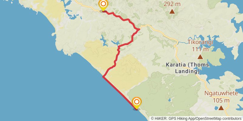 Far North Trail stage 9 Map