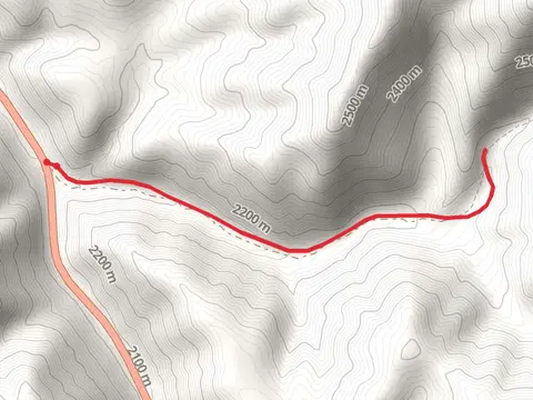 Center Canyon Road Out and Back