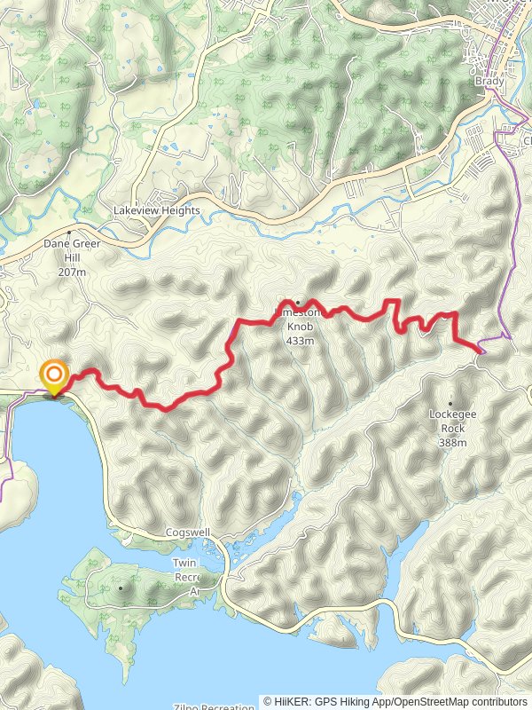 Limestone Knob and Limestone Trail