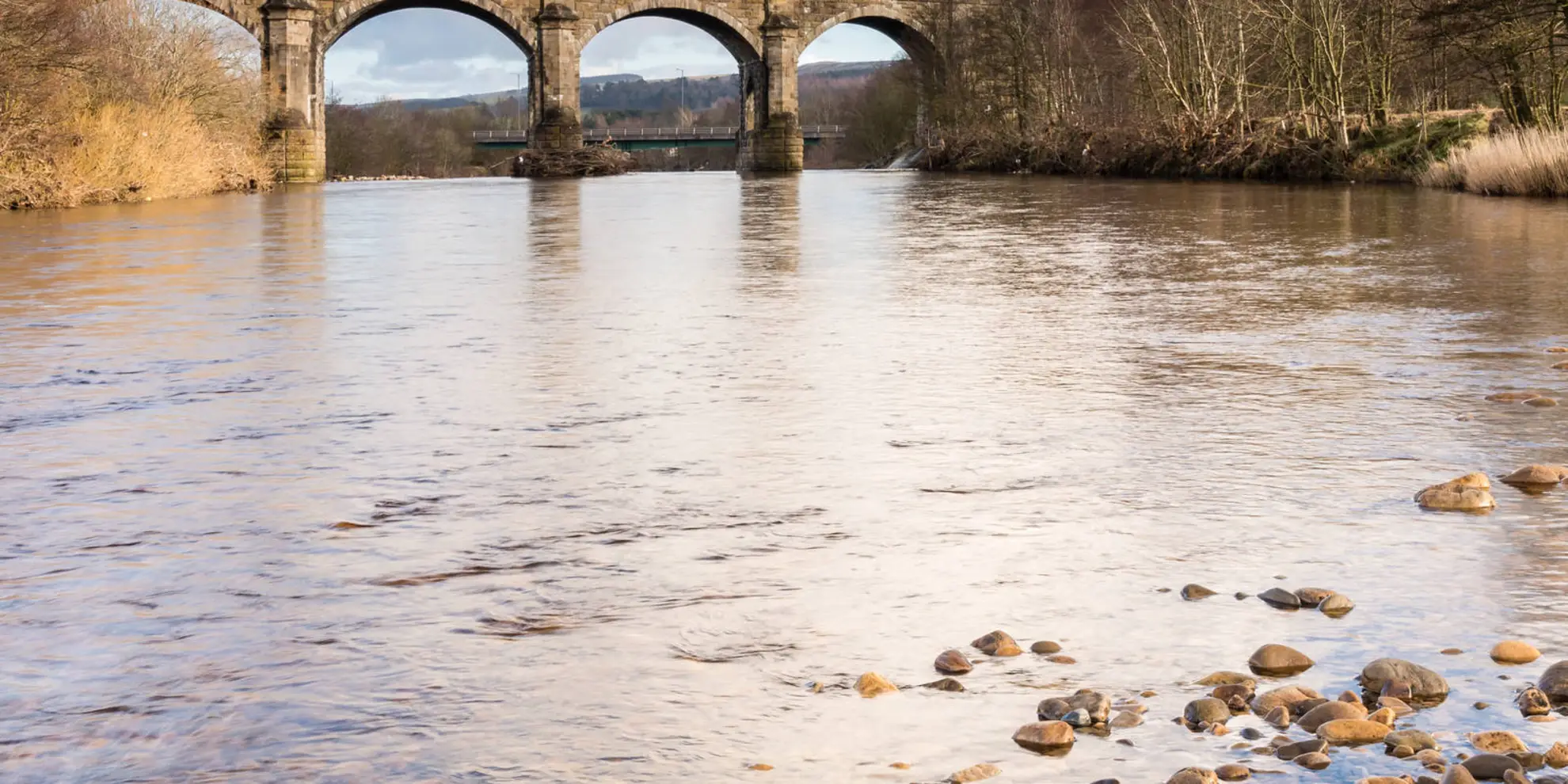 An image depicting the trail Alston - Bleagate and South Tyne Trail and its surrounding area.