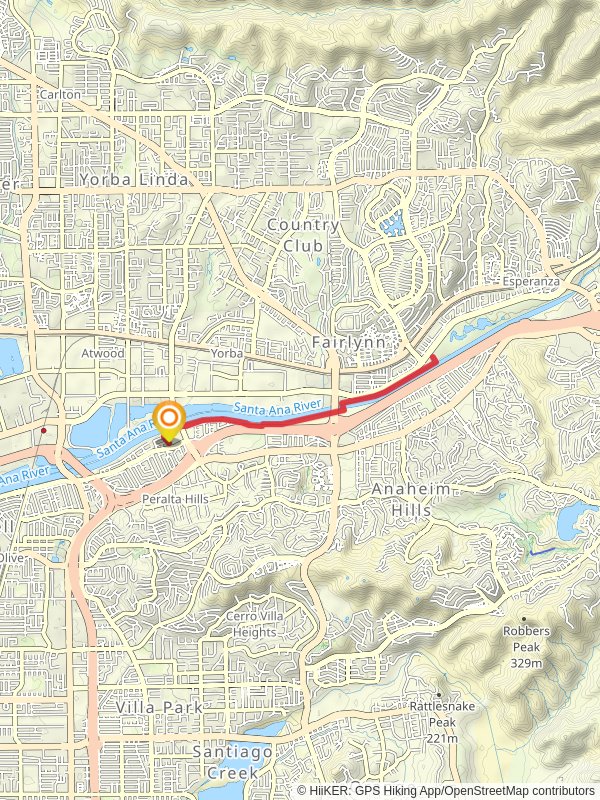 Santa Ana River Trail via Riverdale Park