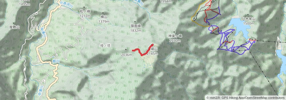 The Shin’etsu Trail stage 8 Map