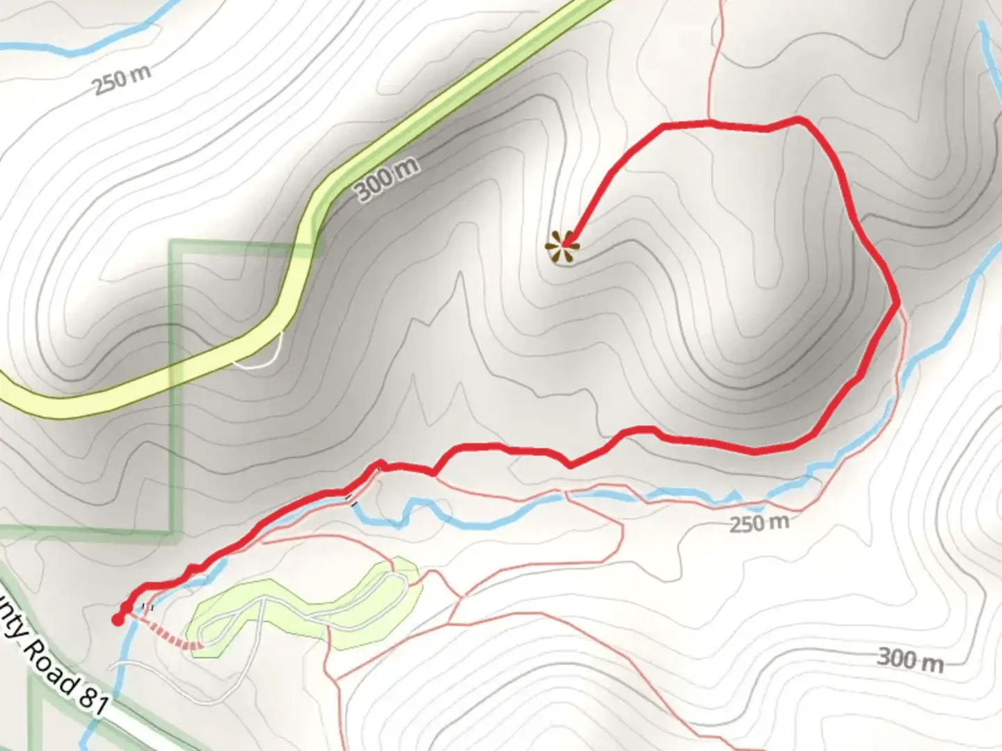 An image depicting the trail Gravel Pit Walk and its surrounding area.