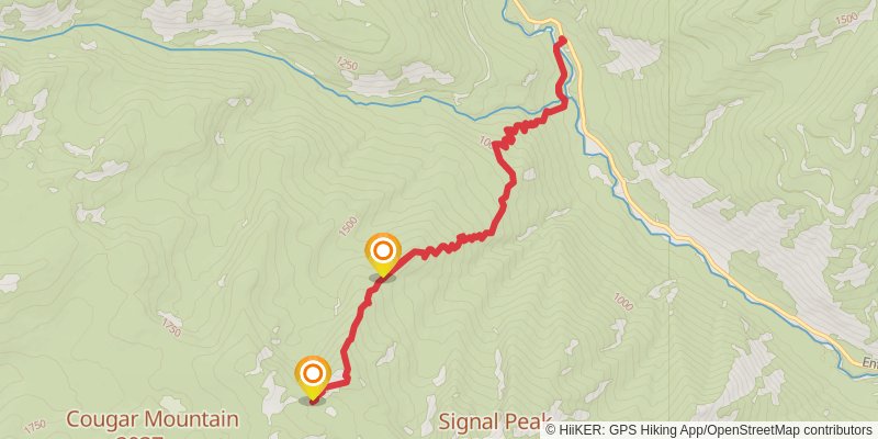 South Tommy Trail stage 2 Map