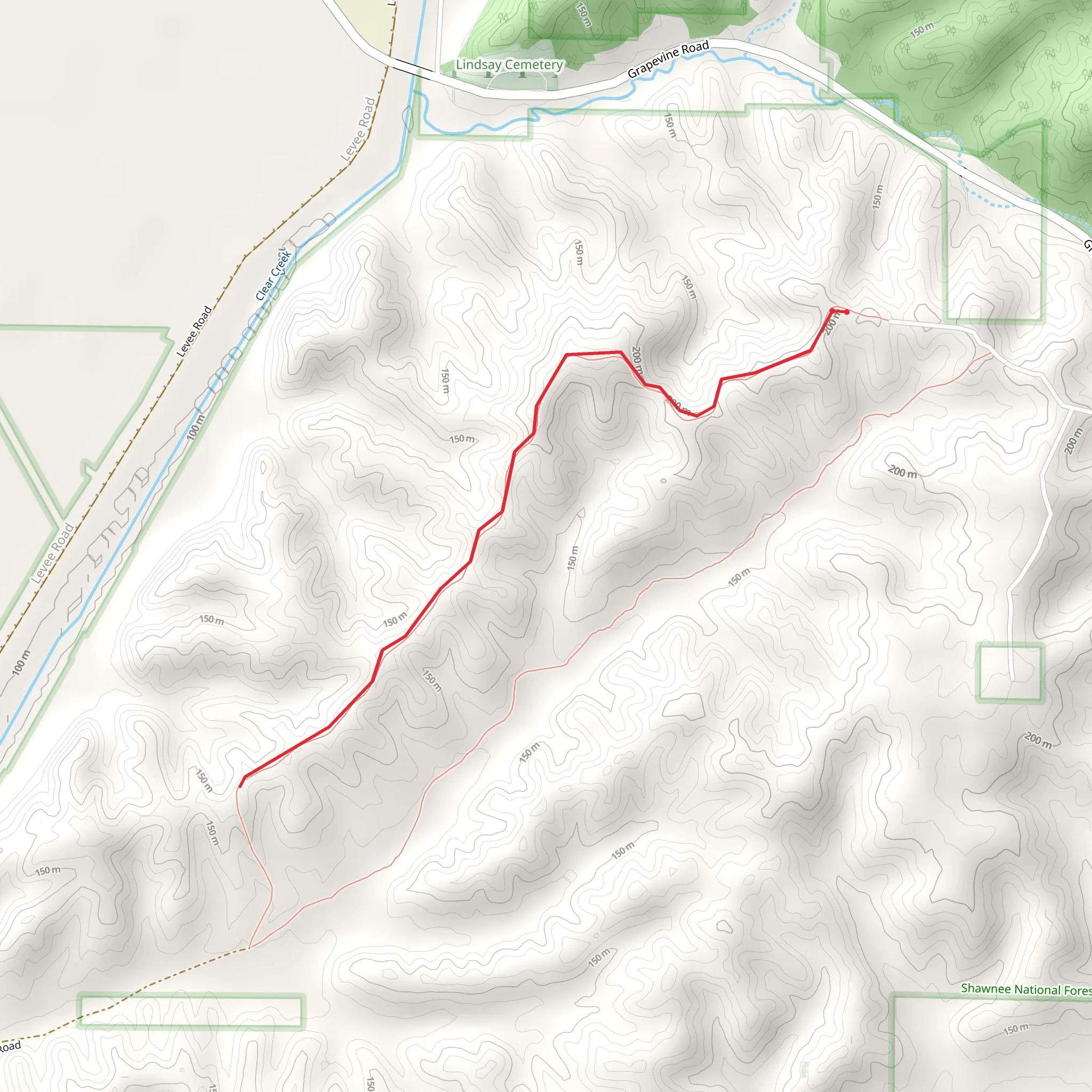 Horse Creek mobile static map