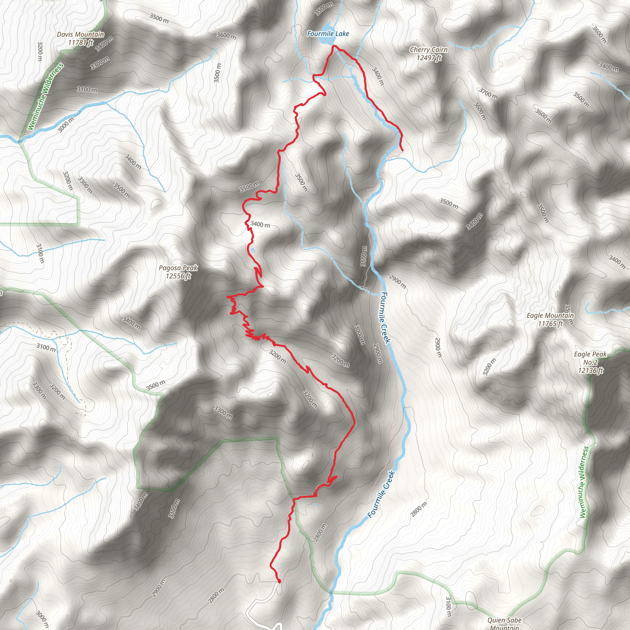 Anderson Trail mobile static map