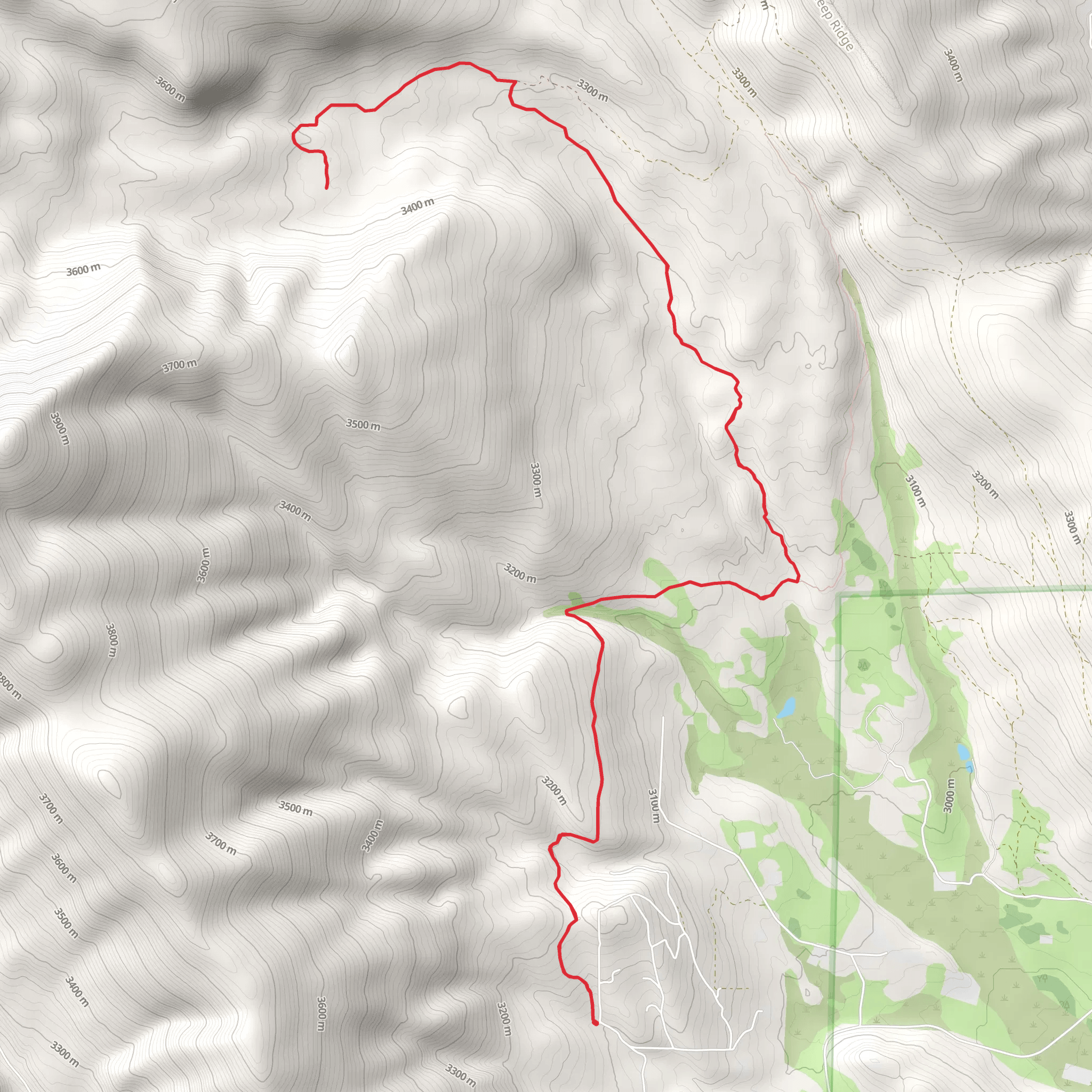 Twelvemile Lake mobile static map