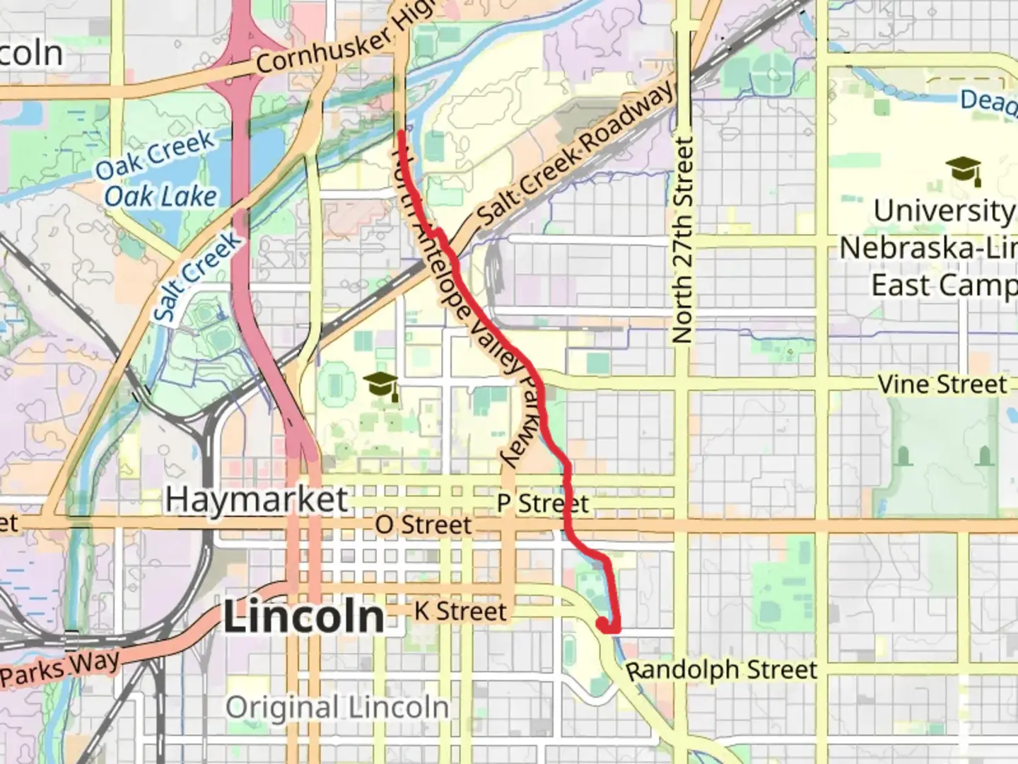 An image depicting the trail Antelope Valley Trail and its surrounding area.