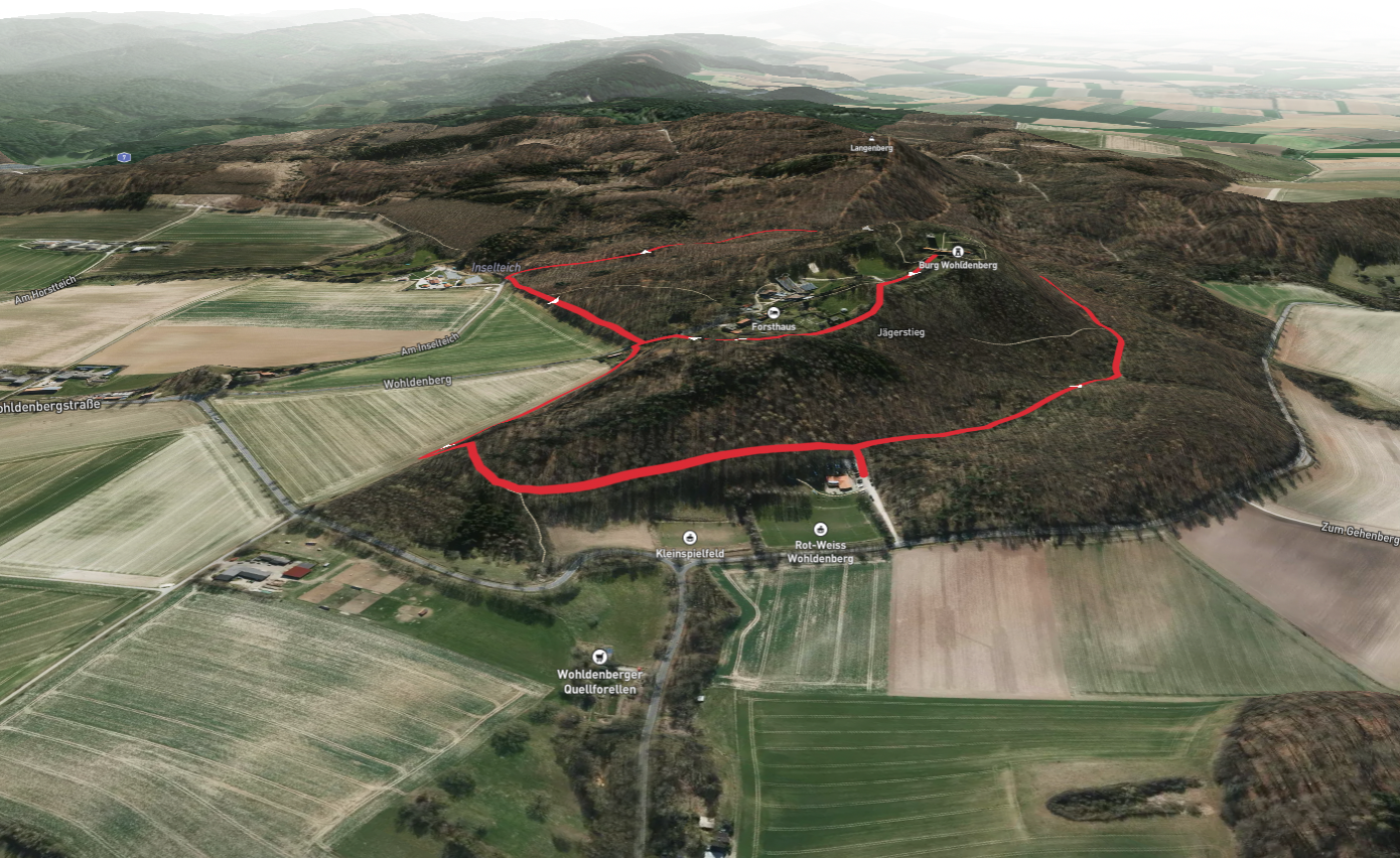 St Hubertuskirche via Hildesheim Harz Weg