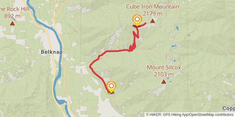 Sqaylth-kwum Creek Trail stage 2 Map