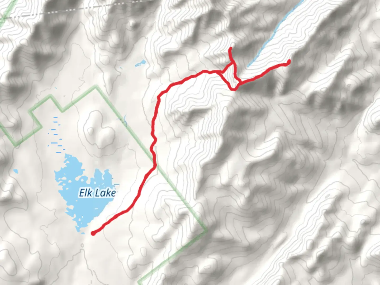 An image depicting the trail Hough Peak and Grace Peak Loop via Hunters Pass Trail and its surrounding area.